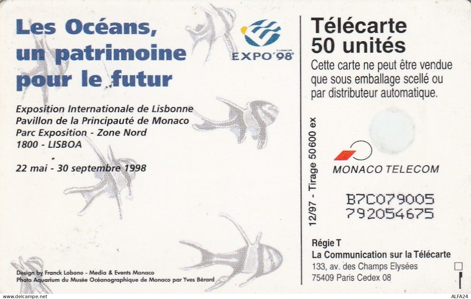 PHONE CARD MONACO  (E77.11.5 - Monaco