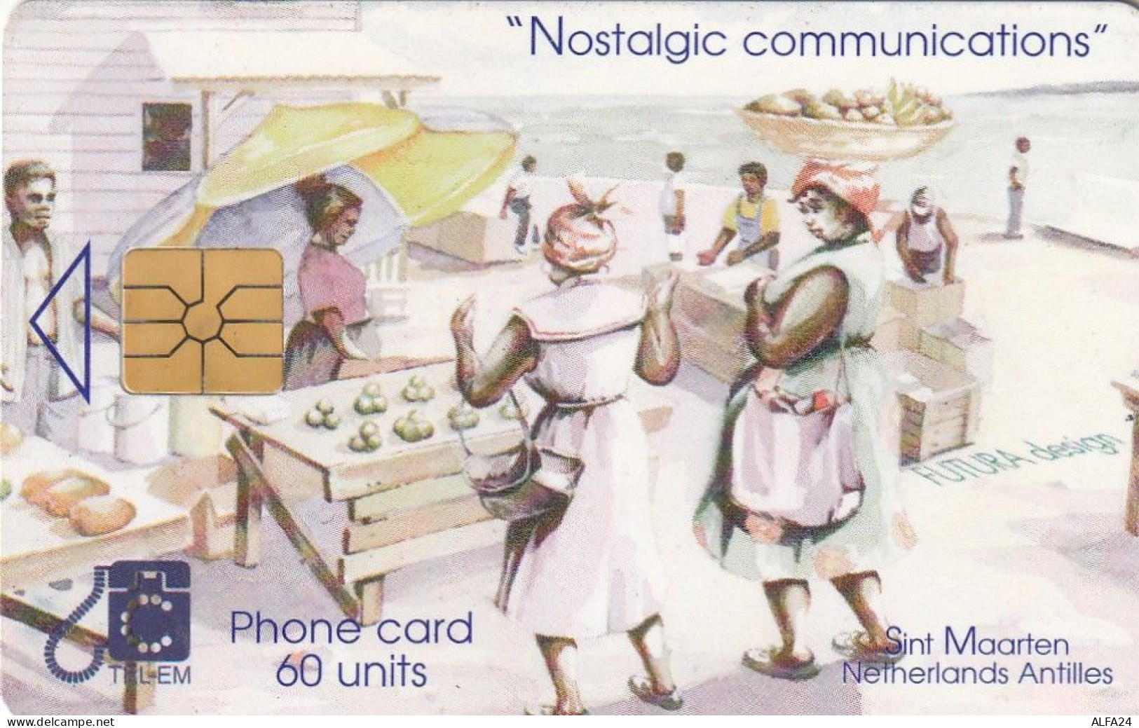 PHONE CARD ANTILLE OLANDESI  (E77.11.6 - Antilles (Netherlands)