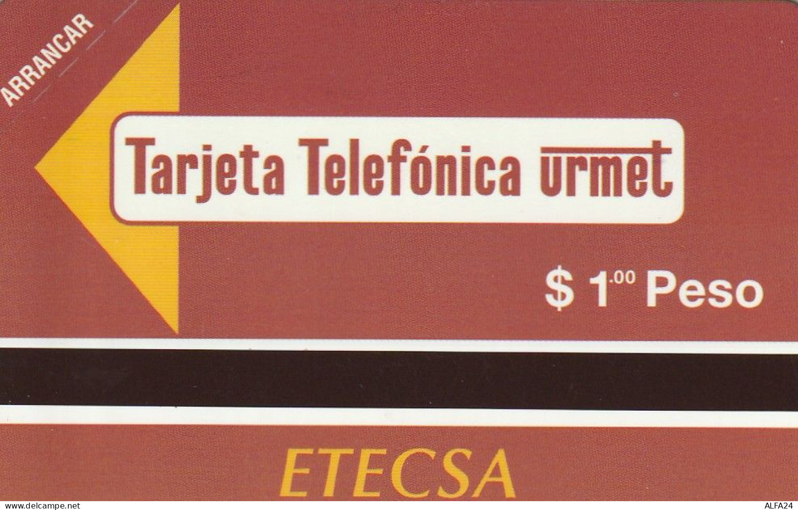 PHONE CARD CUBA URMET NEW (E77.10.6 - Cuba