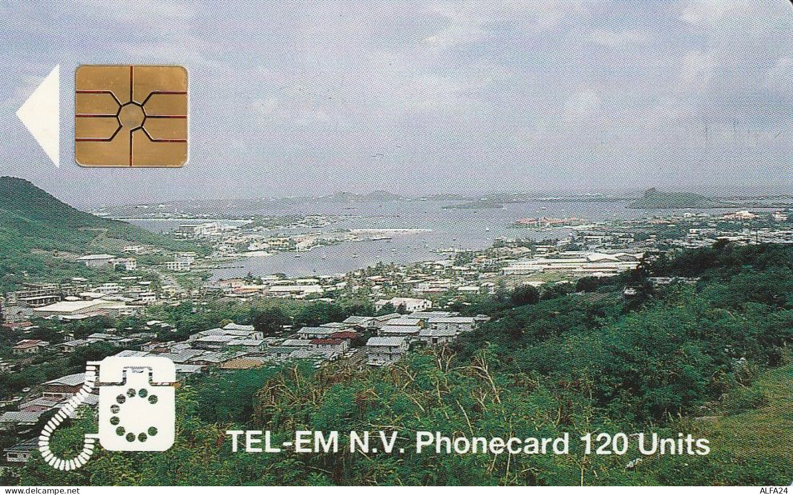 PHONE CARD ANTILLE OLANDESI  (E77.9.6 - Antilles (Netherlands)