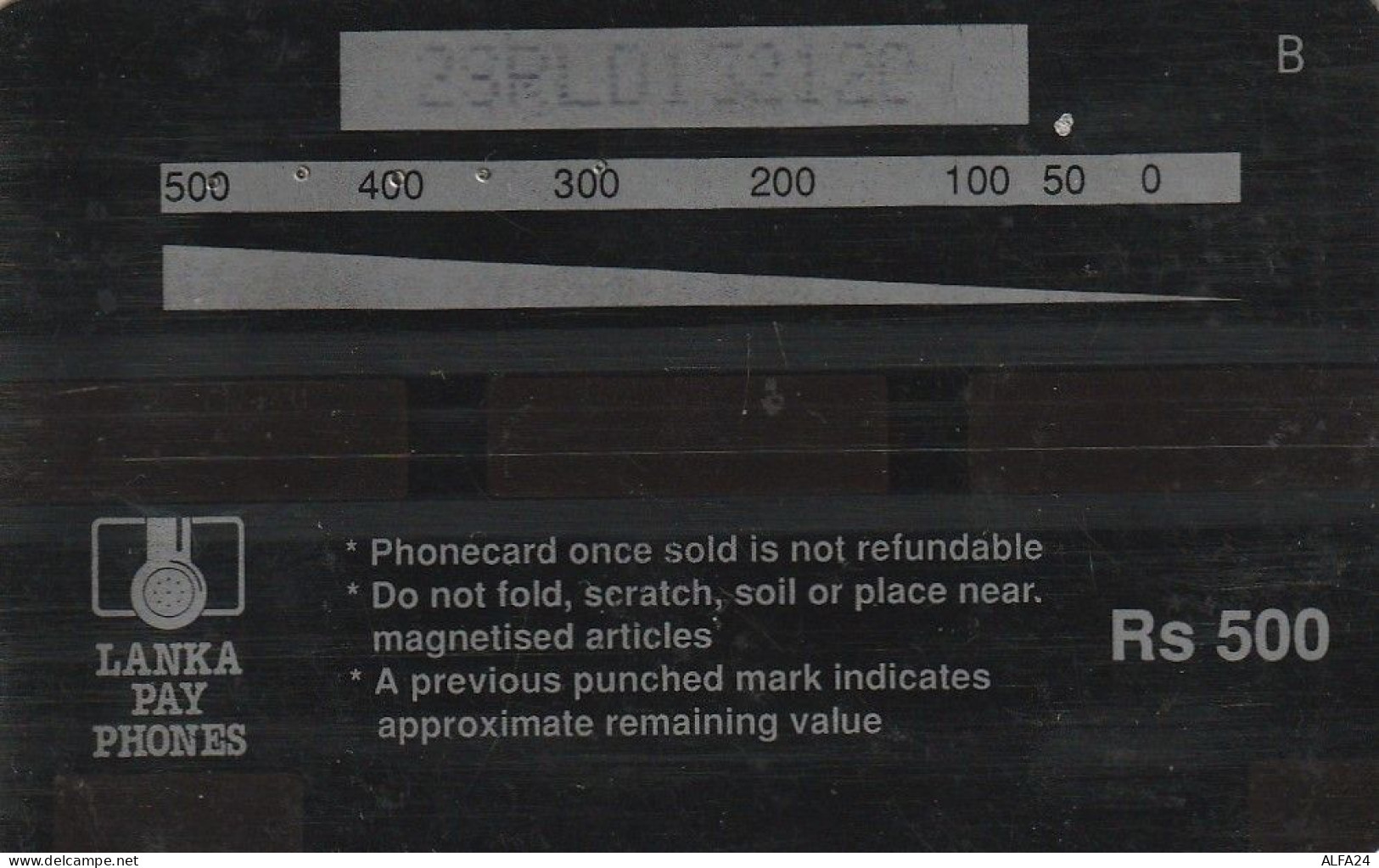 PHONE CARD SRI LANKA  (E75.1.7 - Sri Lanka (Ceylon)