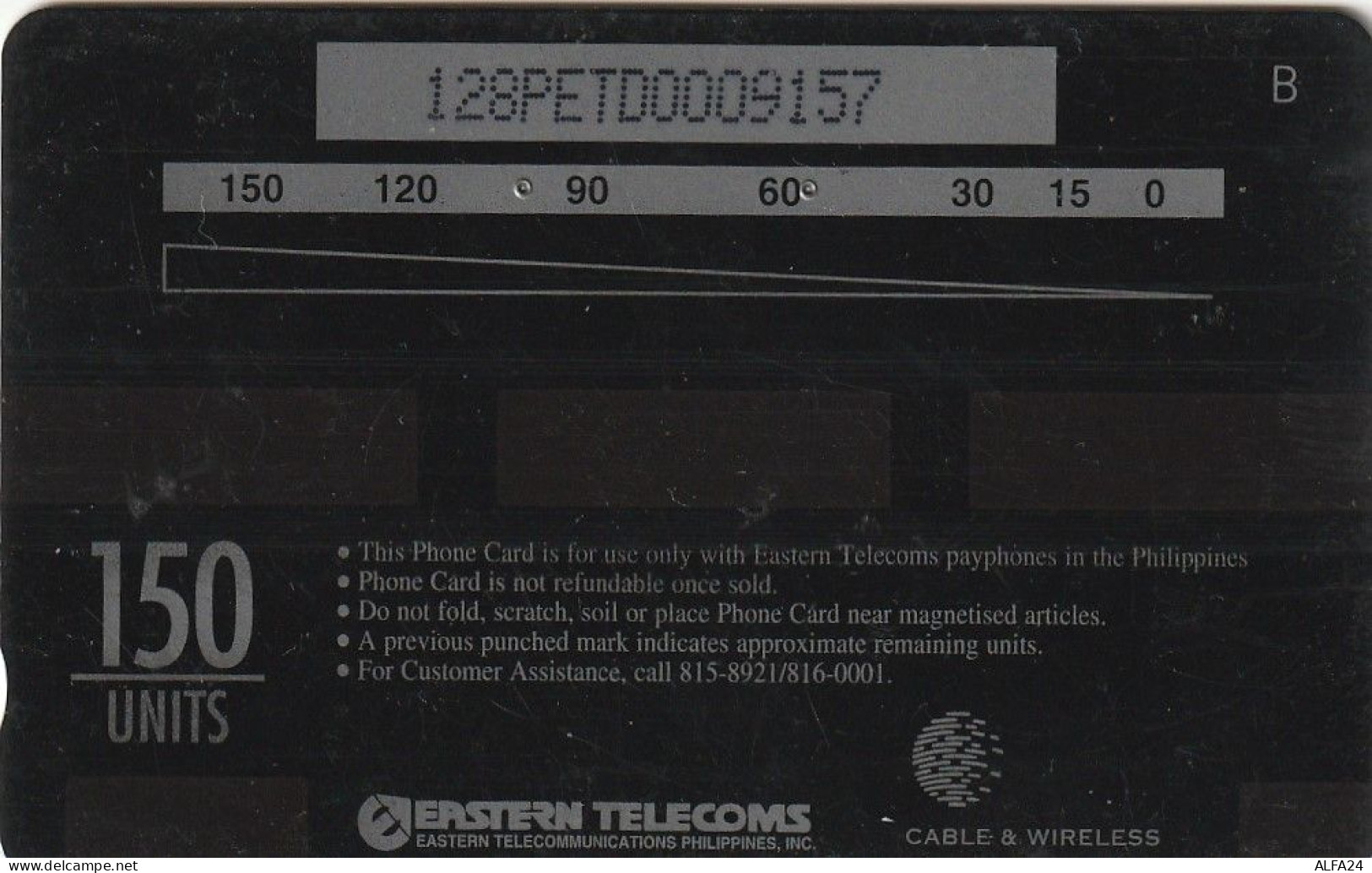 PHONE CARD FILIPPINE EASTERN (E74.20.1 - Philippines