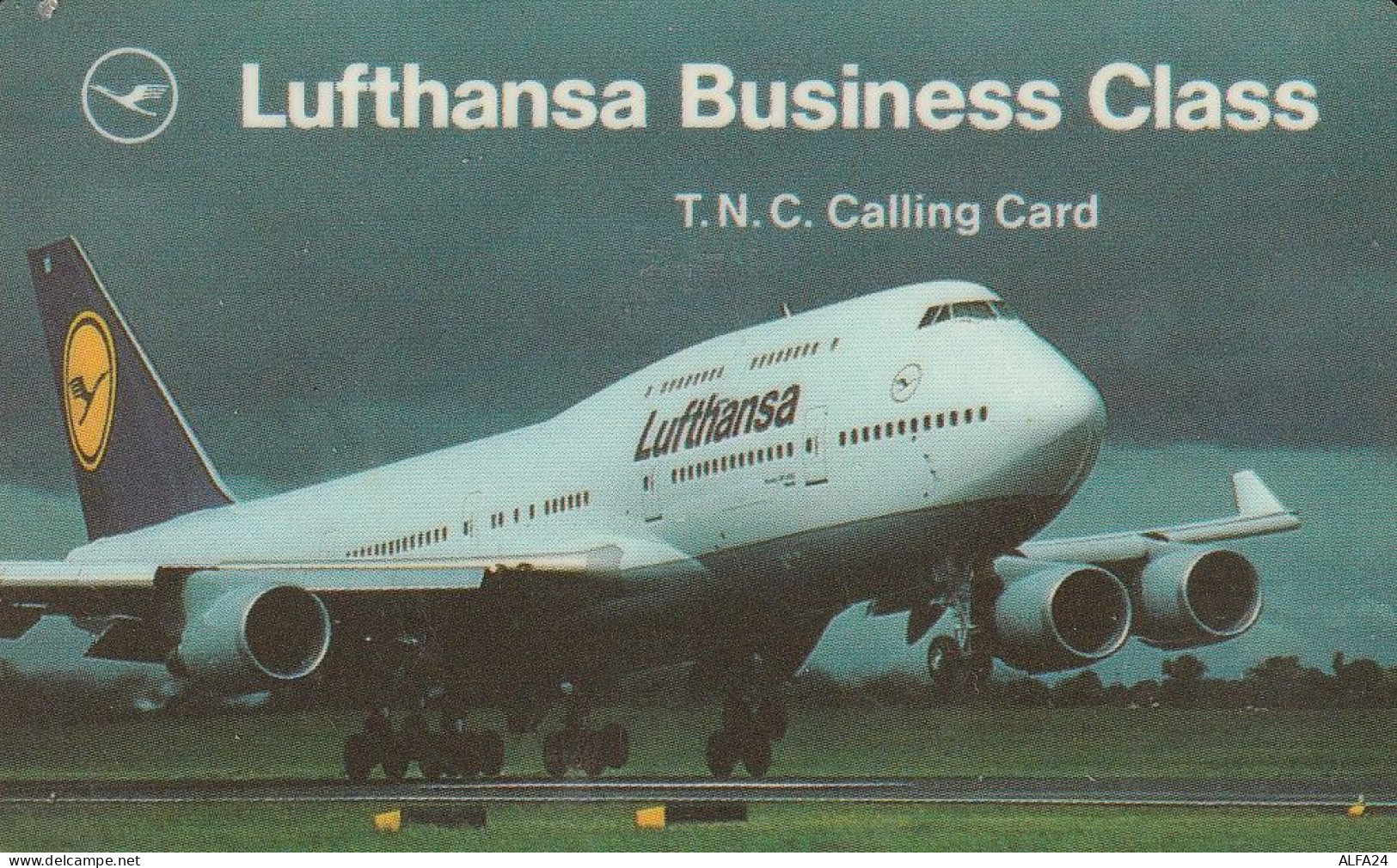 PREPAID PHONE CARD GERMANIA LUFTHANSA (USP.39.1 - [2] Mobile Phones, Refills And Prepaid Cards