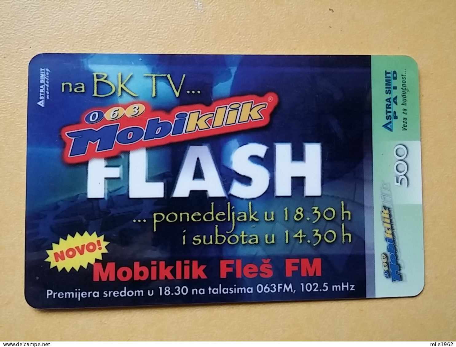 T-396 - YUGOSLAVIA, TELECARD, PHONECARD, - Yougoslavie