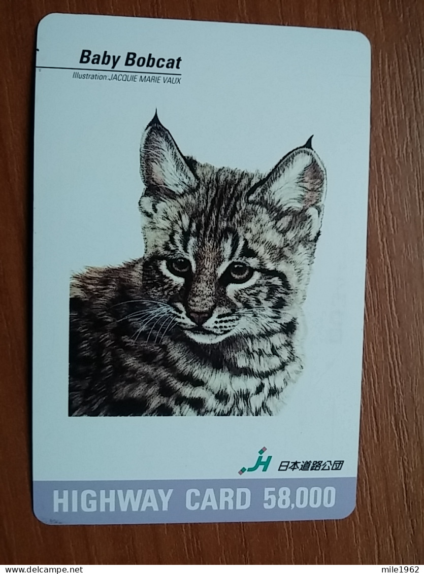 T-400 - JAPAN, Japon, Nipon, Carte Prepayee, Prepaid Card, CAT, CHAT - Gatos