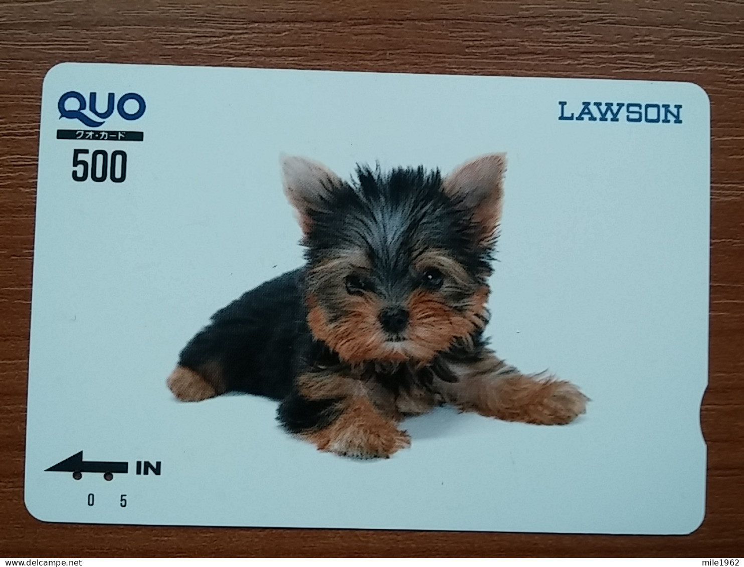 T-400 - JAPAN, Japon, Nipon, Carte Prepayee, Prepaid Card, Dog, Chien, LAWSON - Dogs