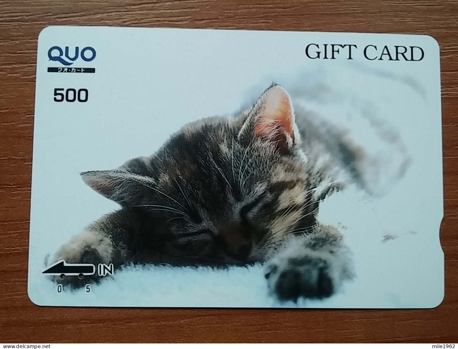 T-401 - JAPAN, Japon, Nipon, Carte Prepayee, Prepaid Card, CAT, CHAT,  - Gatti