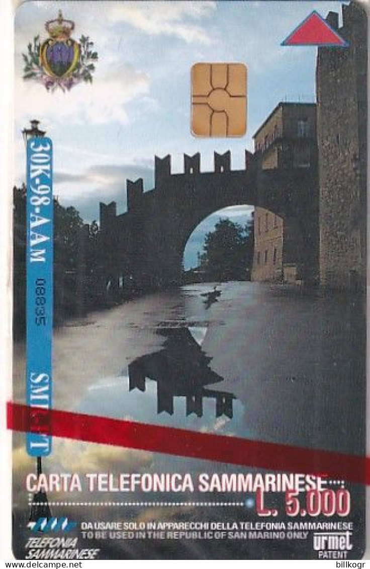 SAN MARINO(chip) - San Marino, RIMINI 1998, Tirage 30000, 08/98, Mint - Saint-Marin