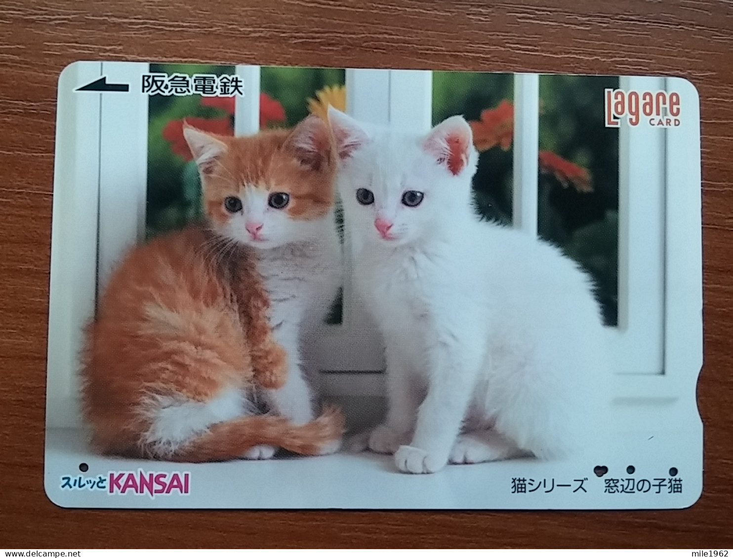 T-401 - JAPAN, Japon, Nipon, Carte Prepayee, Prepaid Card, CAT, CHAT,  - Katten