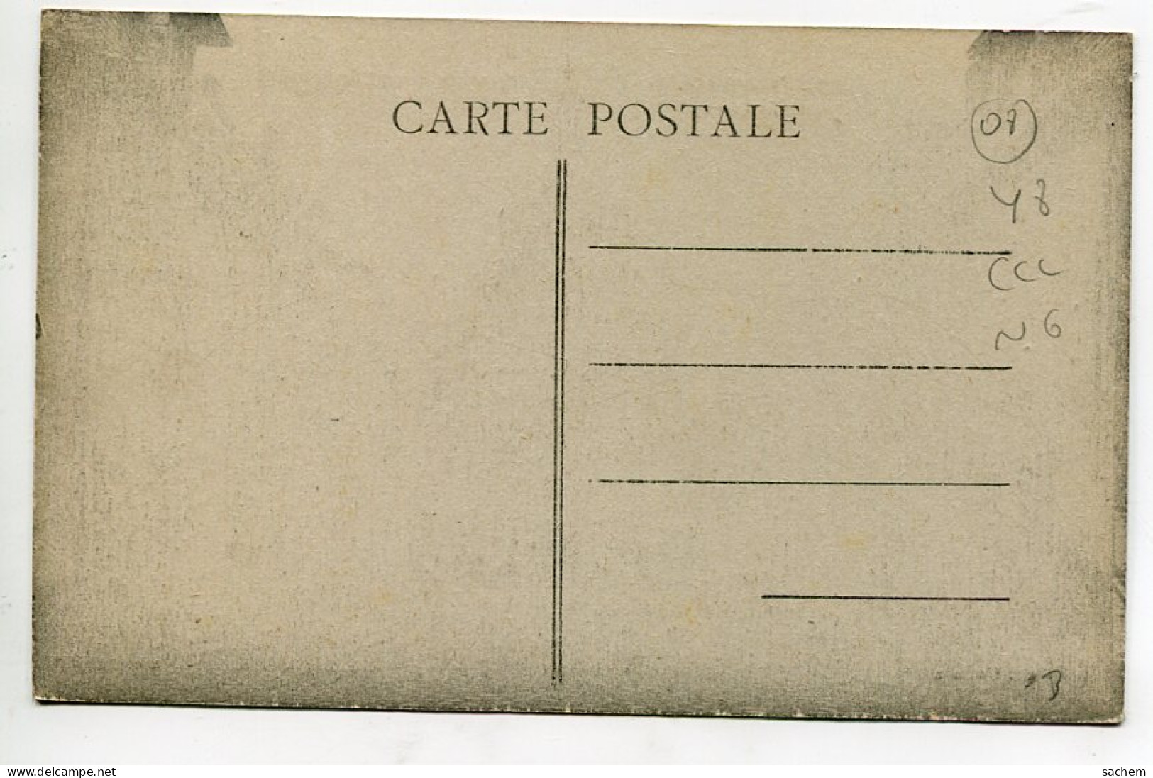 08 CHATEAU PORCIEN  Villageois Rue De L'Eglise 1920    D05 2023 - Chateau Porcien