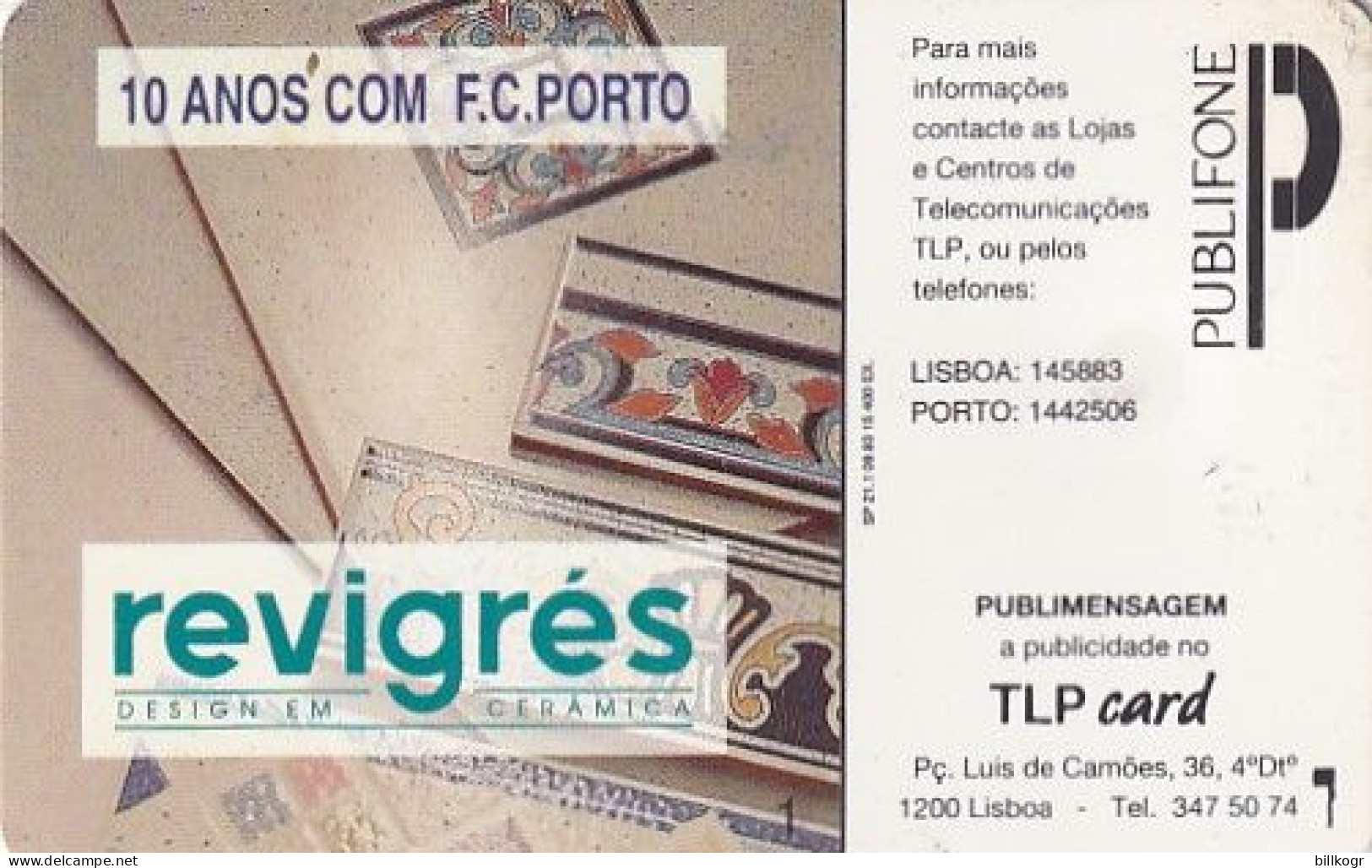 PORTUGAL - FC Porto, TLP Telecard, Tirage 15400, 09/93, Used - Portugal