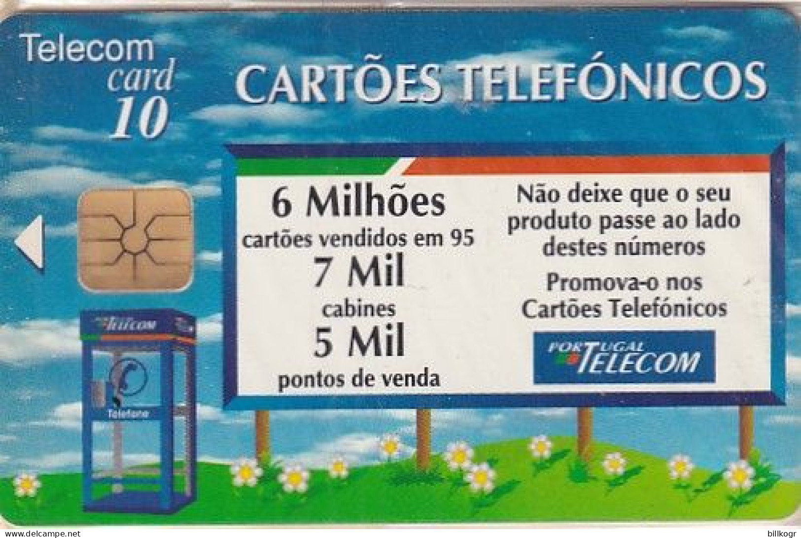 PORTUGAL - Publicidade, Phone Booth, Tirage 4000, 05/96, Mint - Portugal