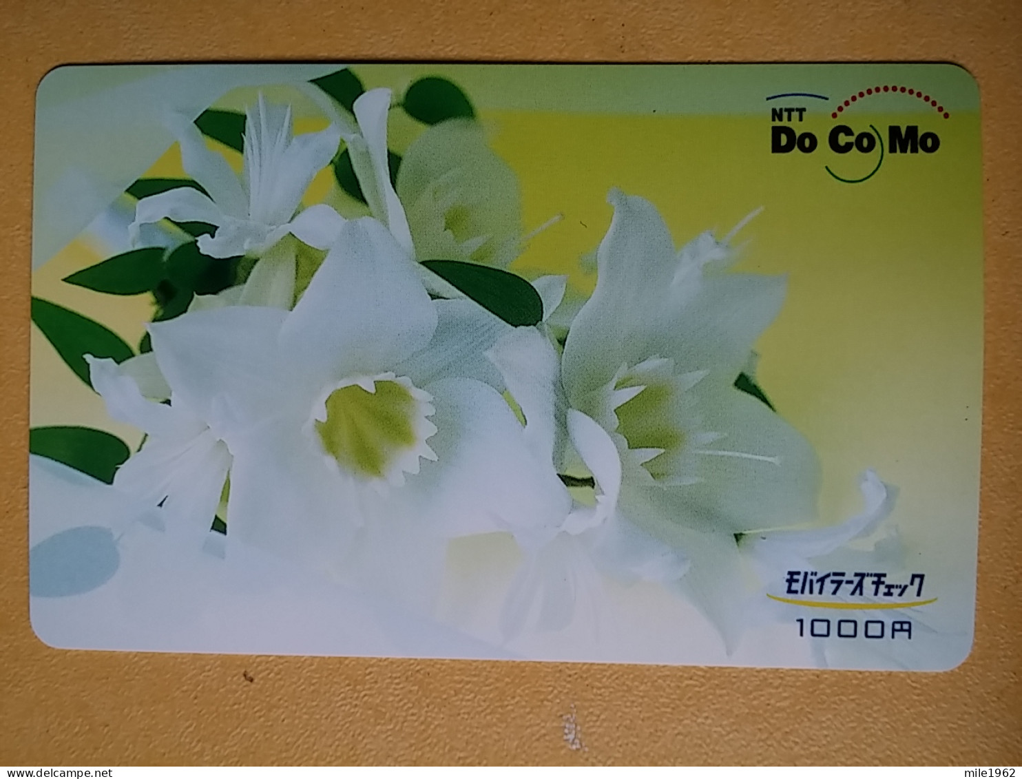 T-409 - JAPAN, Japon, Nipon, Carte Prepayee, Prepaid Card, Flower, Fleur - Fiori