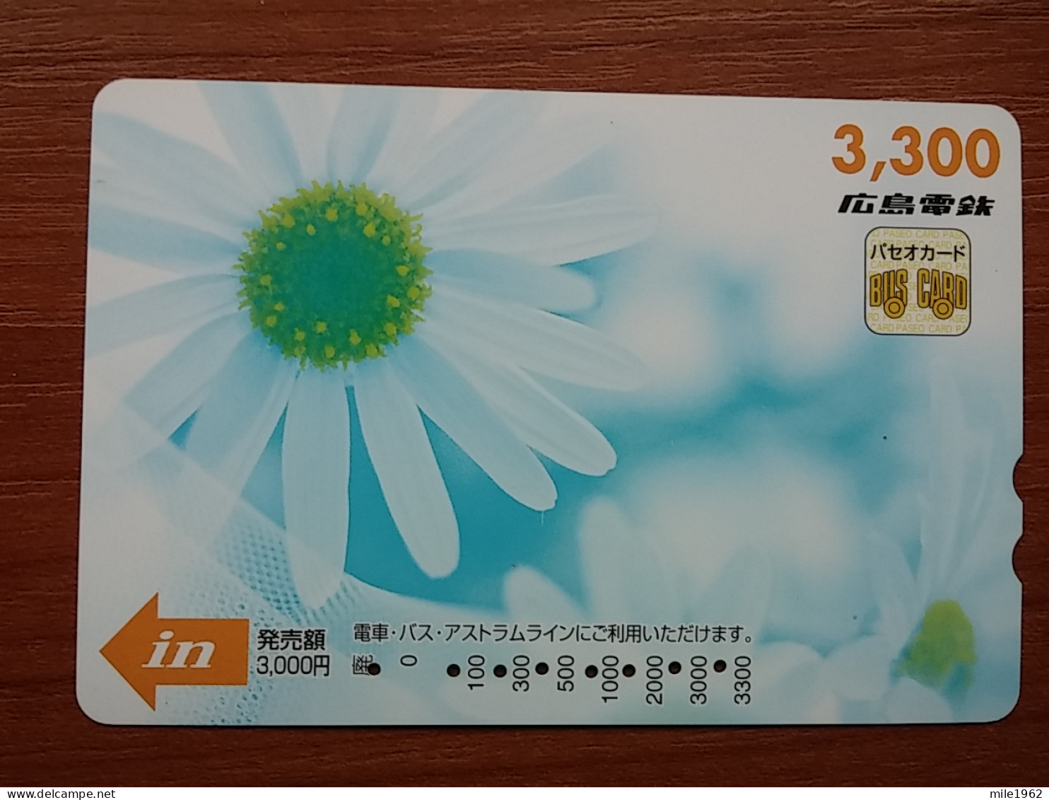 T-409 - JAPAN, Japon, Nipon, Carte Prepayee, Prepaid Card, Flower, Fleur - Fiori