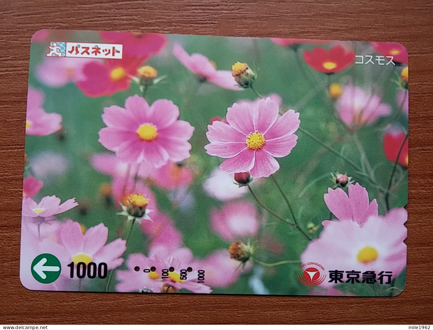 T-409 - JAPAN, Japon, Nipon, Carte Prepayee, Prepaid Card, Flower, Fleur - Flowers