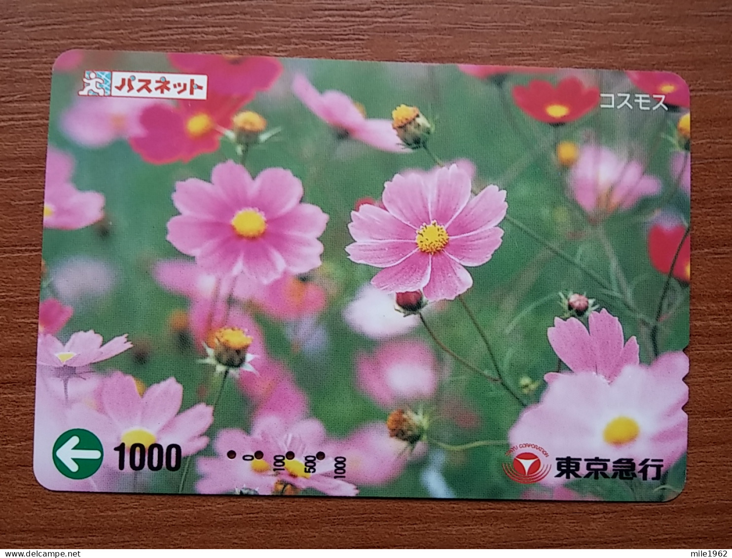 T-409 - JAPAN, Japon, Nipon, Carte Prepayee, Prepaid Card, Flower, Fleur - Blumen