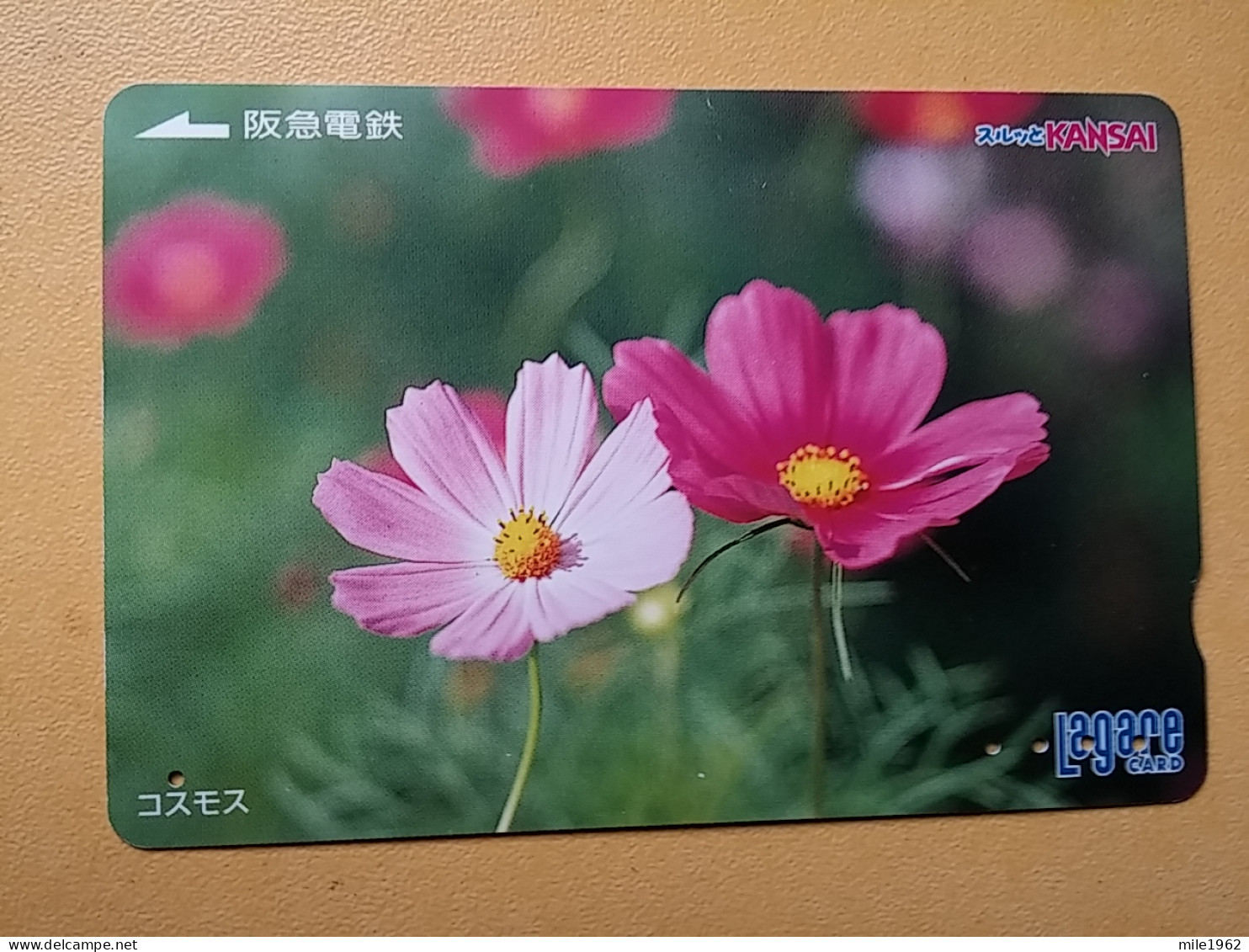 T-409 - JAPAN, Japon, Nipon, Carte Prepayee, Prepaid Card, Flower, Fleur - Flores