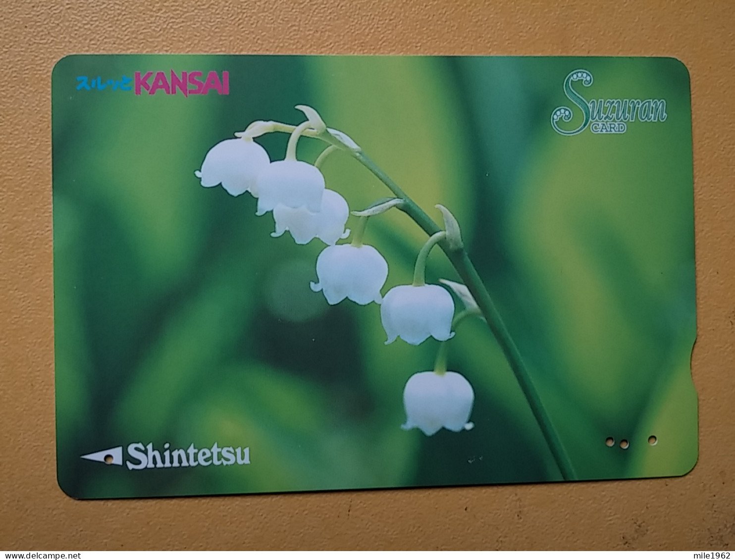 T-409 - JAPAN, Japon, Nipon, Carte Prepayee, Prepaid Card, Flower, Fleur - Blumen