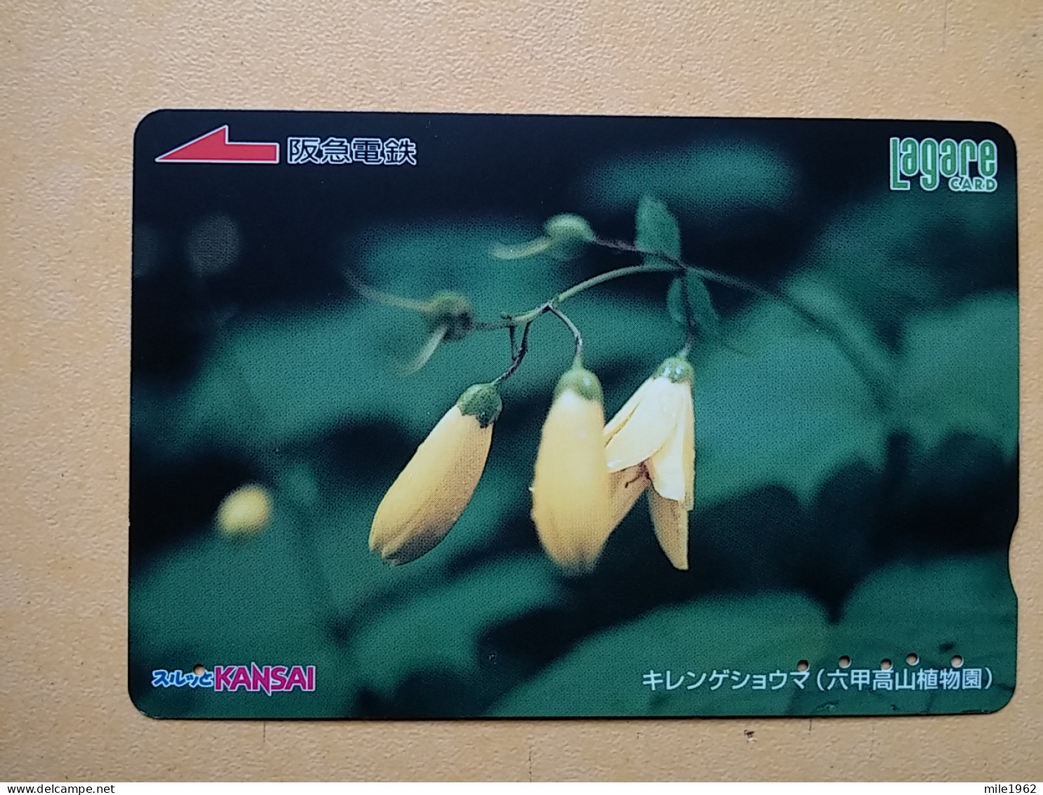 T-409 - JAPAN, Japon, Nipon, Carte Prepayee, Prepaid Card, Flower, Fleur - Flowers