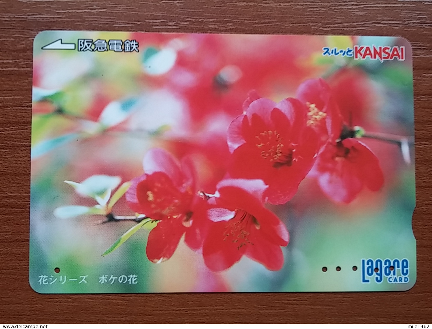 T-409 - JAPAN, Japon, Nipon, Carte Prepayee, Prepaid Card, Flower, Fleur - Bloemen