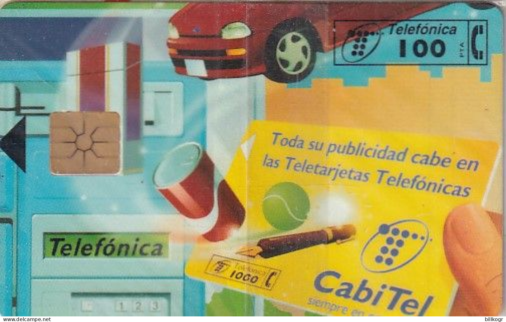 SPAIN - Cabitel Telecard, Tirage 5500, 06/96, Mint - Emissions Privées