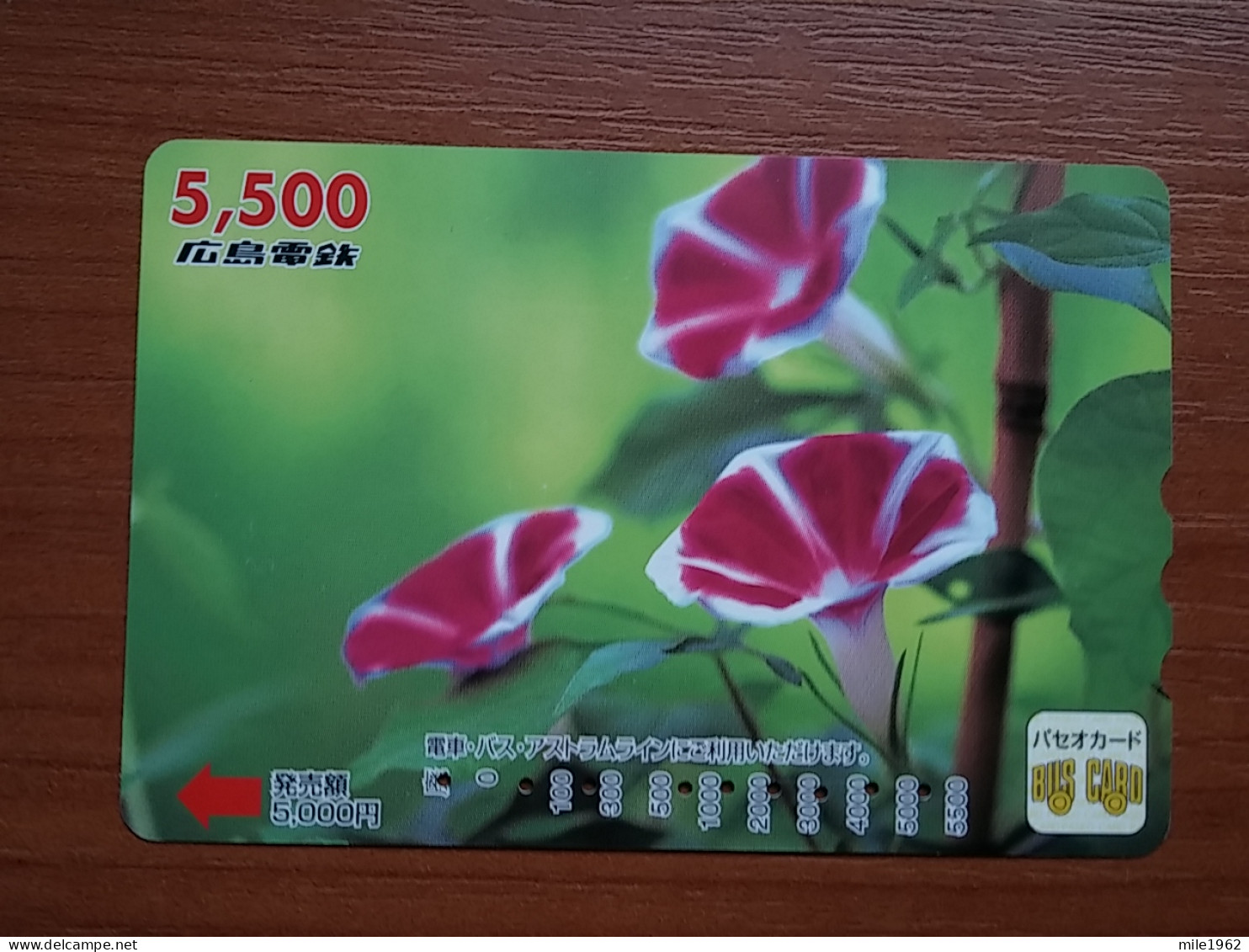 T-410 - JAPAN, Japon, Nipon, Carte Prepayee, Prepaid Card, Flower, Fleur - Blumen