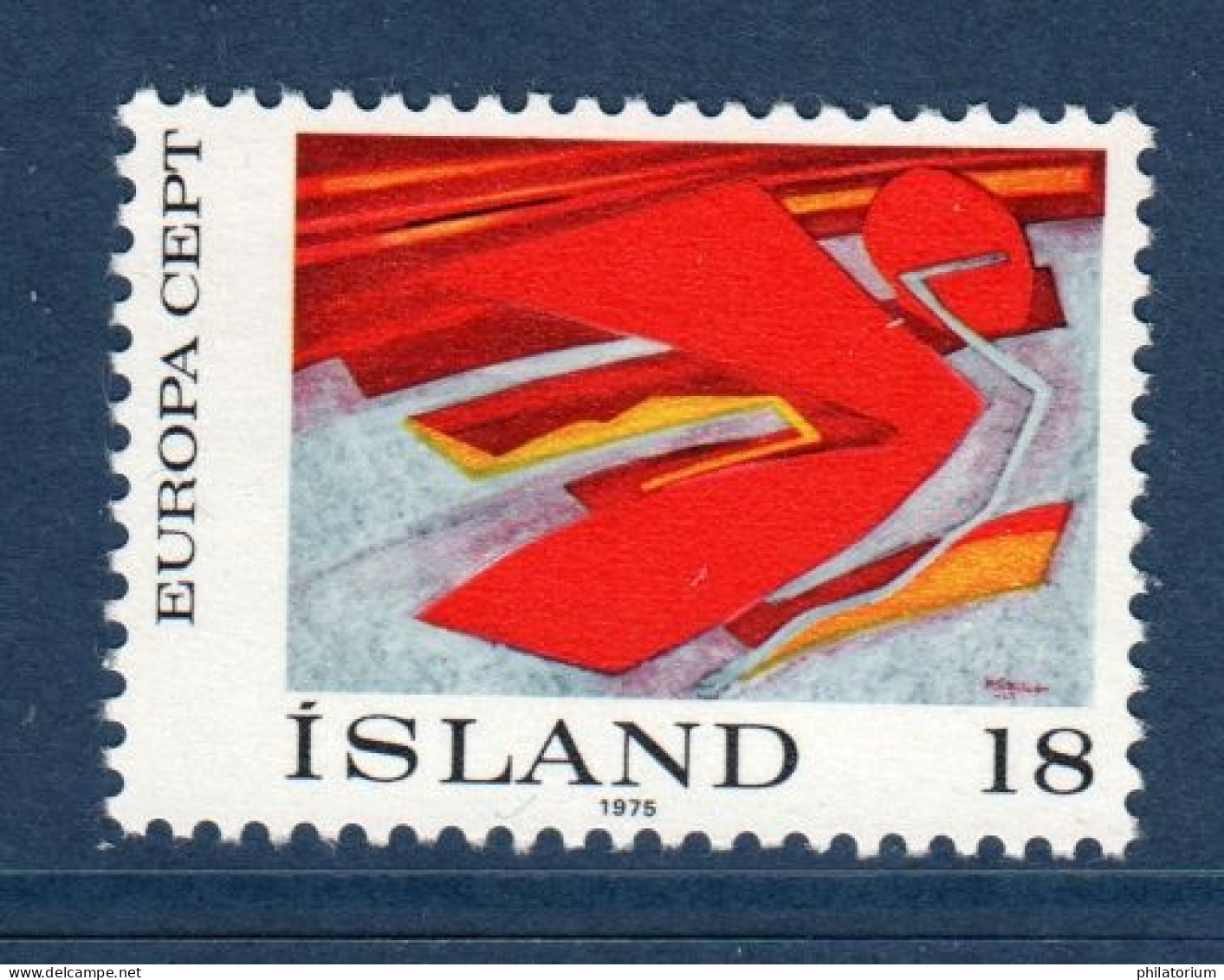 Islande, Island, **, Yv 455, Mi 502, Europa, - Unused Stamps