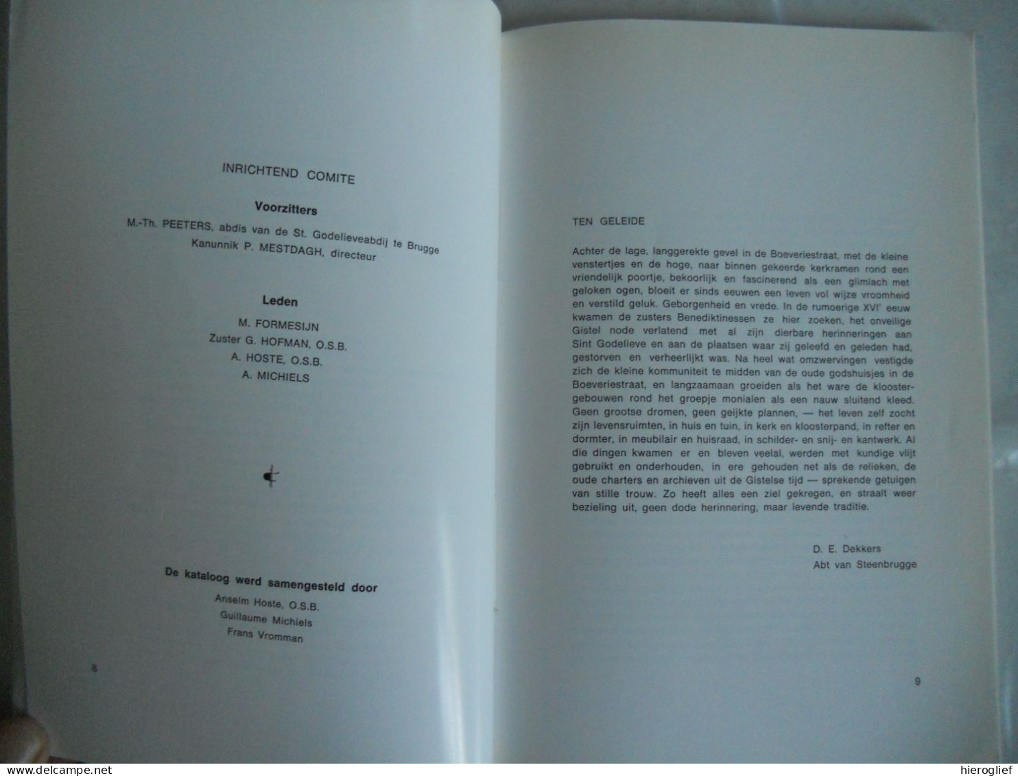 350 Jaar Sint-Godelieveabdij Te Brugge - Catalogus Tentoonstelling 1973 Heilige Goedelieve Abdij Gistel Klooster Zusters - Histoire