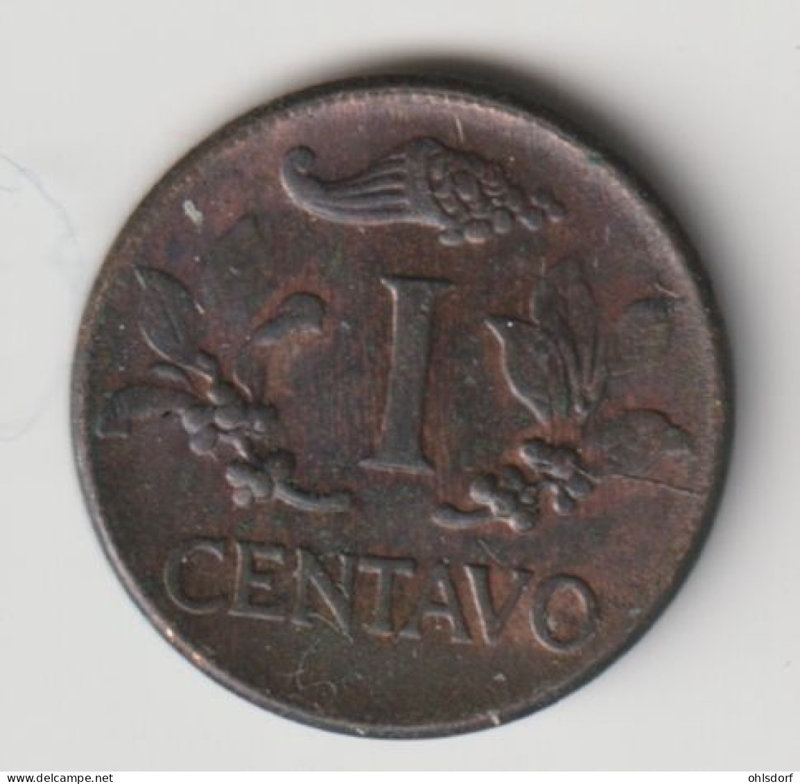 COLOMBIA 1966: 1 Centavo, KM 205 - Colombie