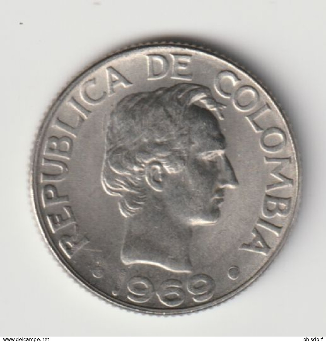 COLOMBIA 1969: 10 Centavos, KM 226 - Kolumbien