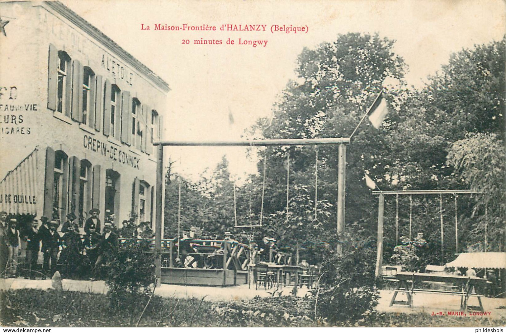 BELGIQUE    HALANZY  Maison Frontiere - Aubange