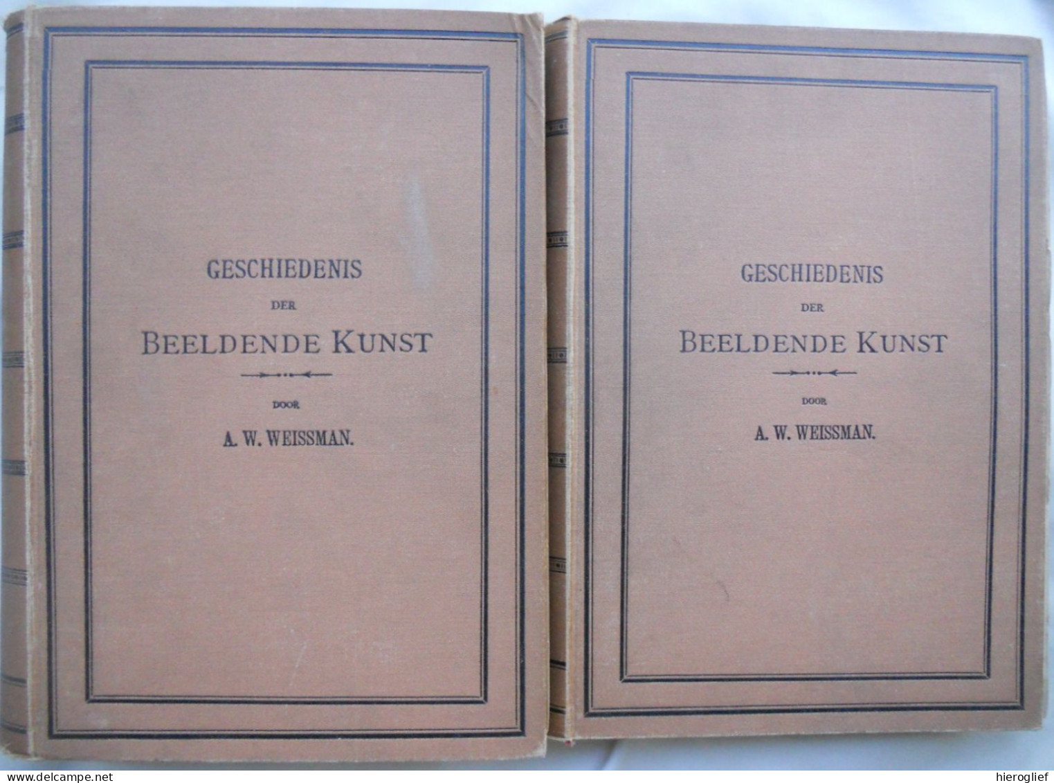 GESCHIEDENIS Der BEELDENDE KUNST Door A.W. Weissman Naar Anton SPRINGLER - 2 Delen  De Oudheid - De Renaissance - Histoire