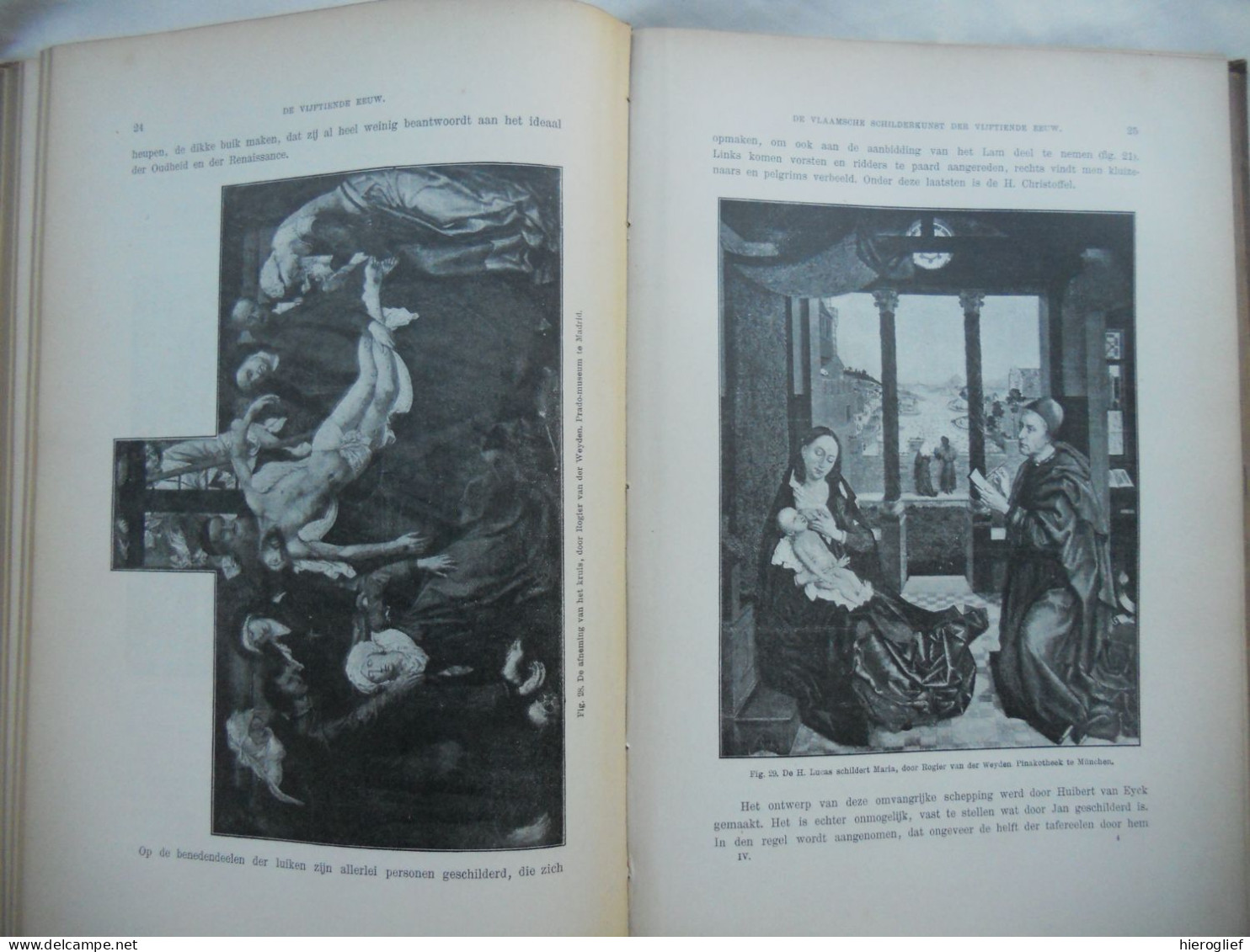 GESCHIEDENIS der BEELDENDE KUNST door A.W. Weissman naar Anton SPRINGLER - 2 delen  De Oudheid - De Renaissance