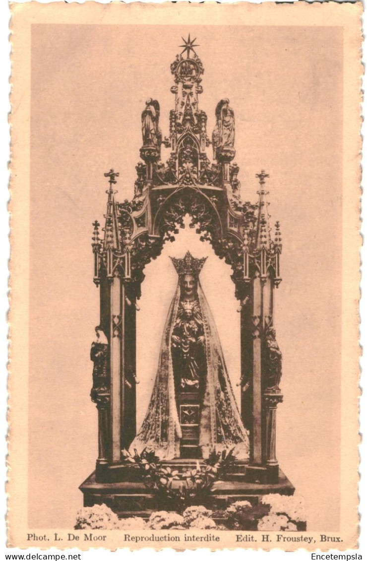 CPA Carte Postale Belgique  Alsenberg Statue Miraculeuse De Notre Dame 1945  VM75547 - Beersel