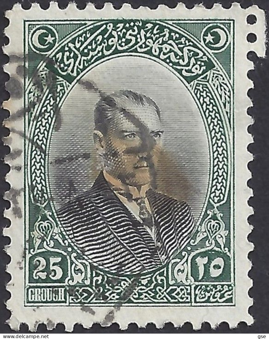 TURCHIA 1926 - Yvert 705° - Serie Corrente | - Used Stamps