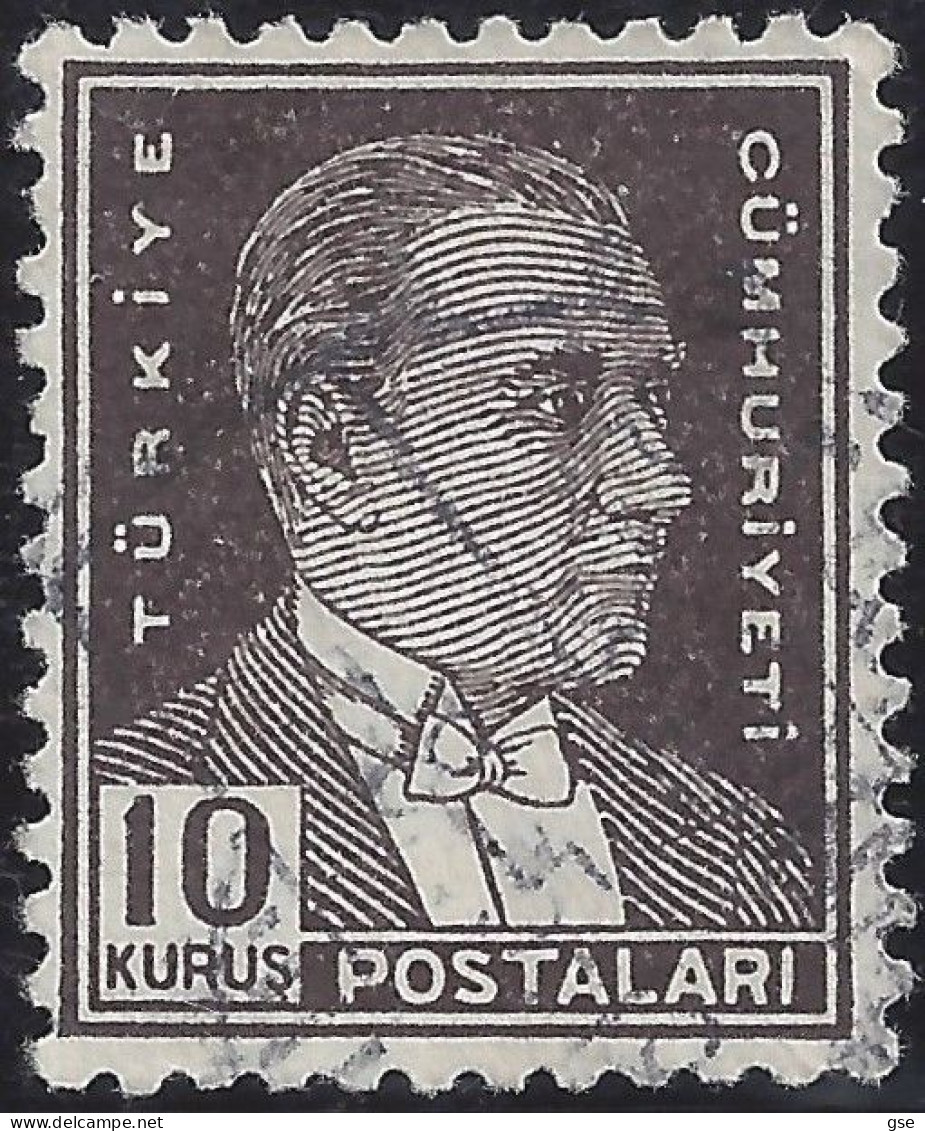 TURCHIA 1931-8 - Yvert 813° - Ataturk | - Used Stamps