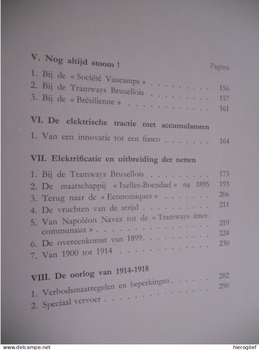 GESCHIEDENIS VAN HET OPENBAAR VERVOER TE BRUSSEL  -I- DE BELLE EPOQUE MIVB trams tramways oorlog 1914