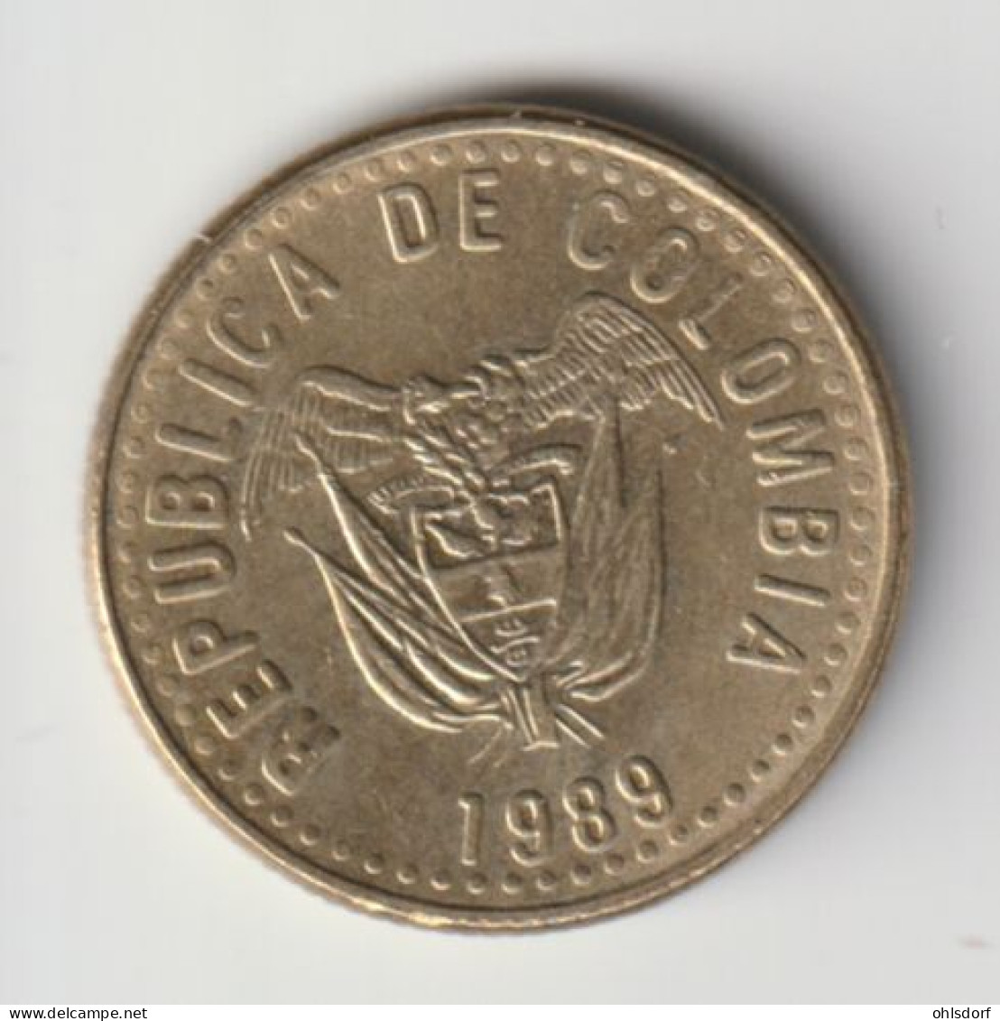 COLOMBIA 1989: 5 Pesos, KM 280 - Kolumbien