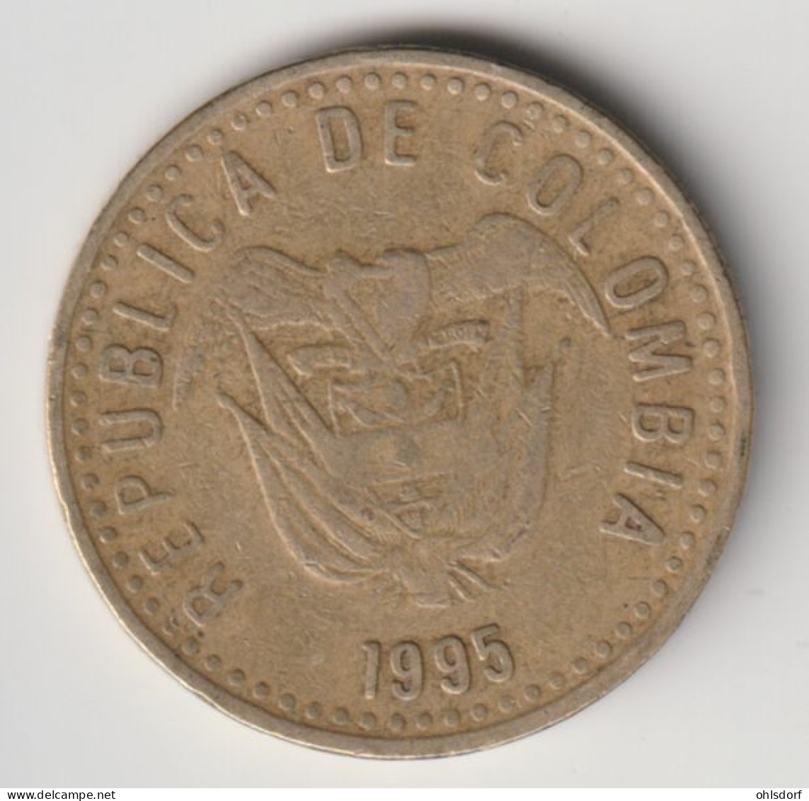 COLOMBIA 1995: 100 Pesos, KM 285 - Colombie