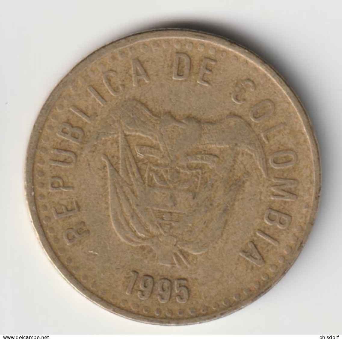 COLOMBIA 1995: 100 Pesos, KM 285 - Kolumbien