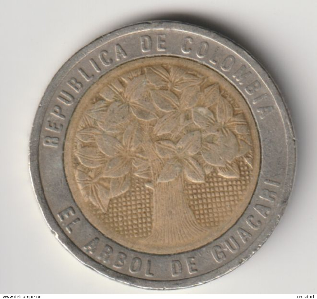 COLOMBIA 1996: 500 Pesos, KM 286 - Colombie