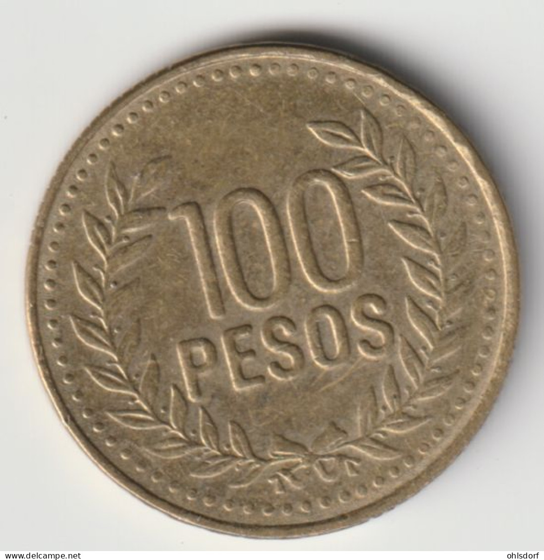 COLOMBIA 2010: 100 Pesos, KM 285 - Kolumbien