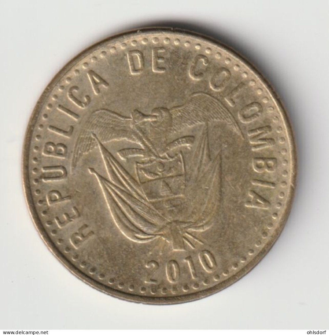 COLOMBIA 2010: 100 Pesos, KM 285 - Kolumbien