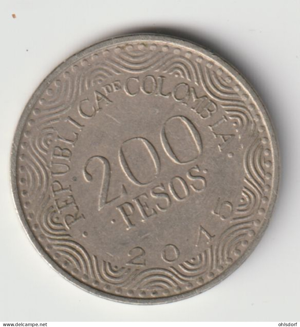 COLOMBIA 2015: 200 Pesos, KM 297 - Colombie