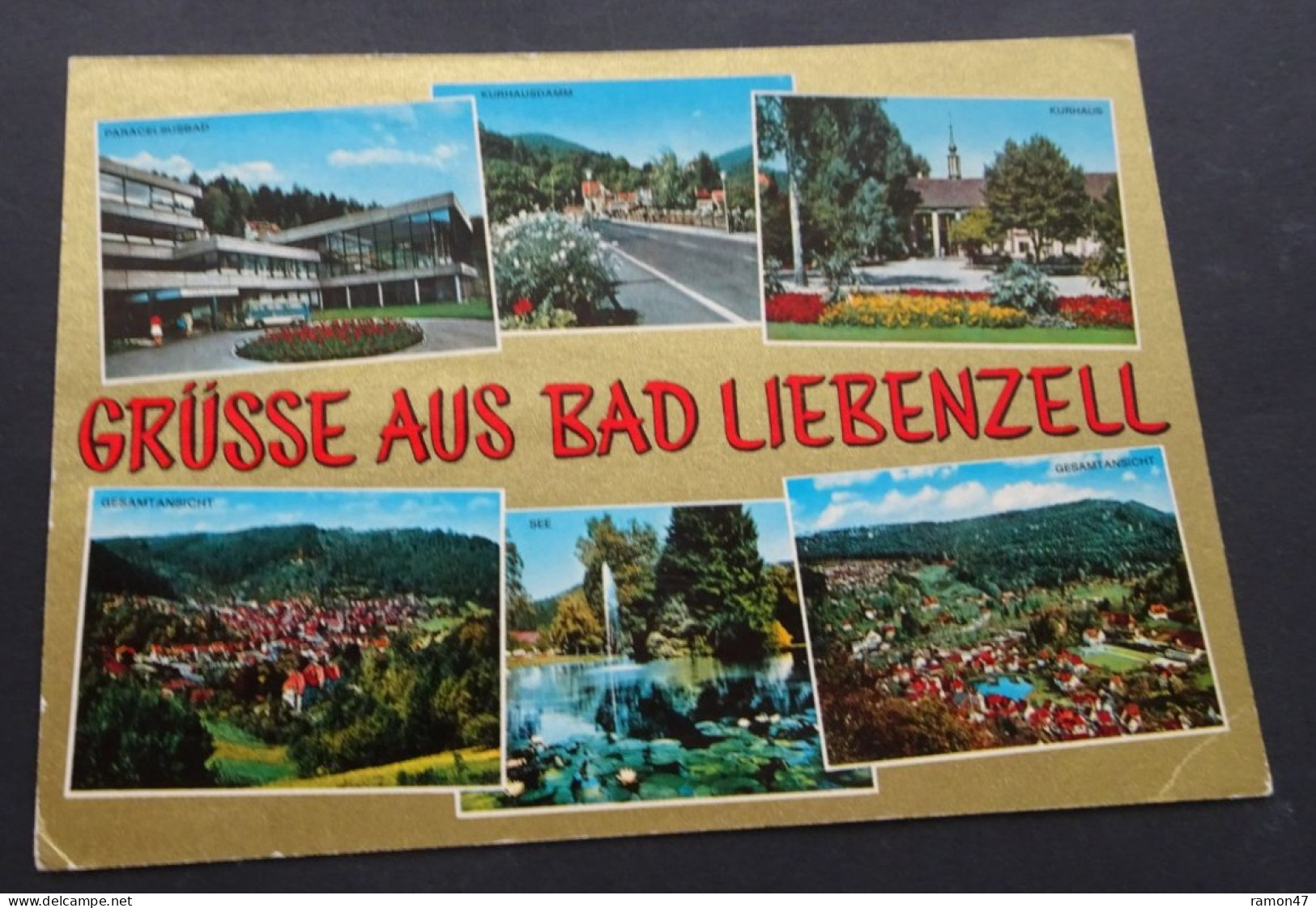 Grüsse Aus Bad Liebenzell - Erwin Hofmann, Pforzheim - Krüger - # 1131/8 - Saluti Da.../ Gruss Aus...