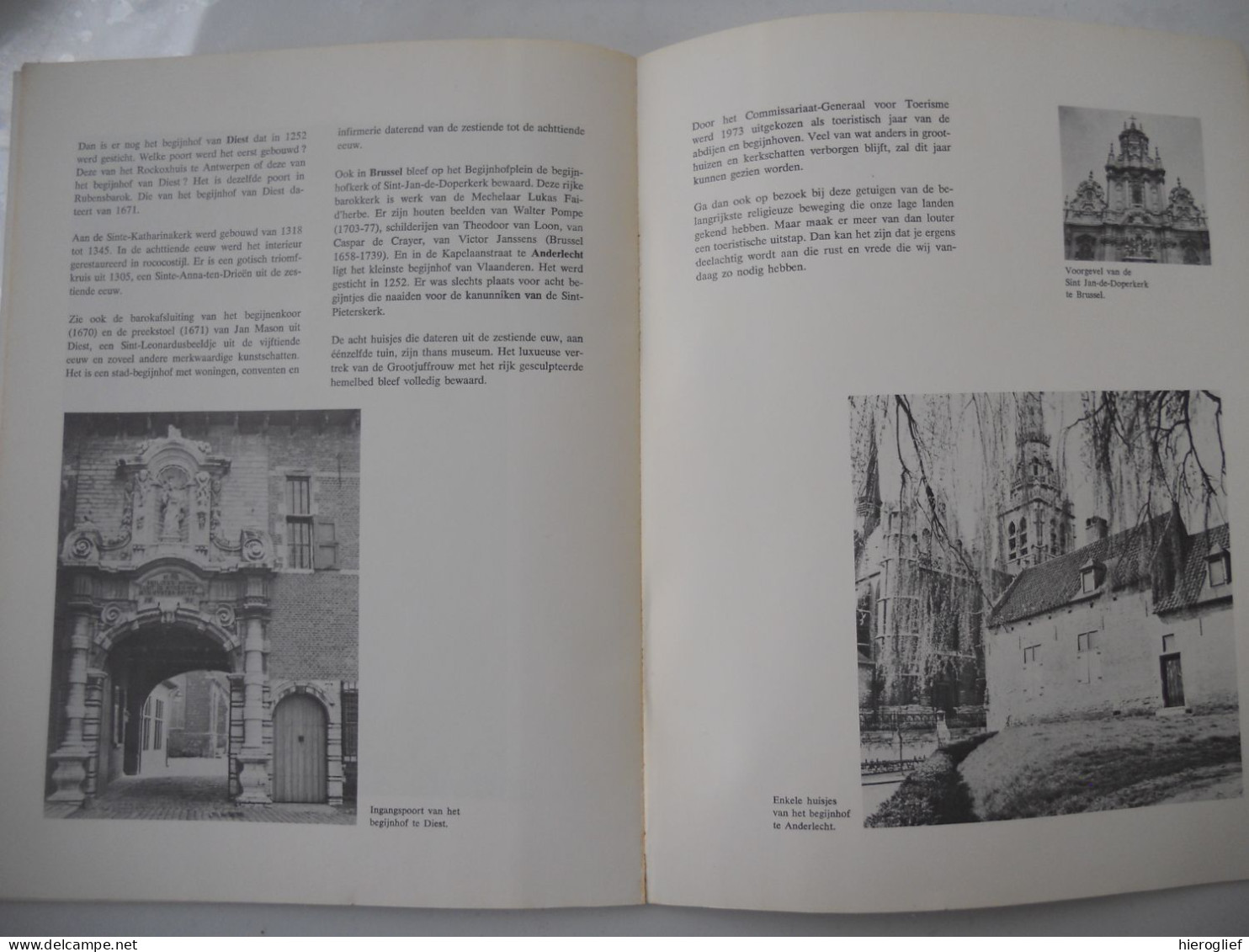 VLAAMSE BEGIJNHOVEN Johan Van Mechelen In schemeleyt der maechtelyckheyd 1973 begijntjes begijn historiek regel leven