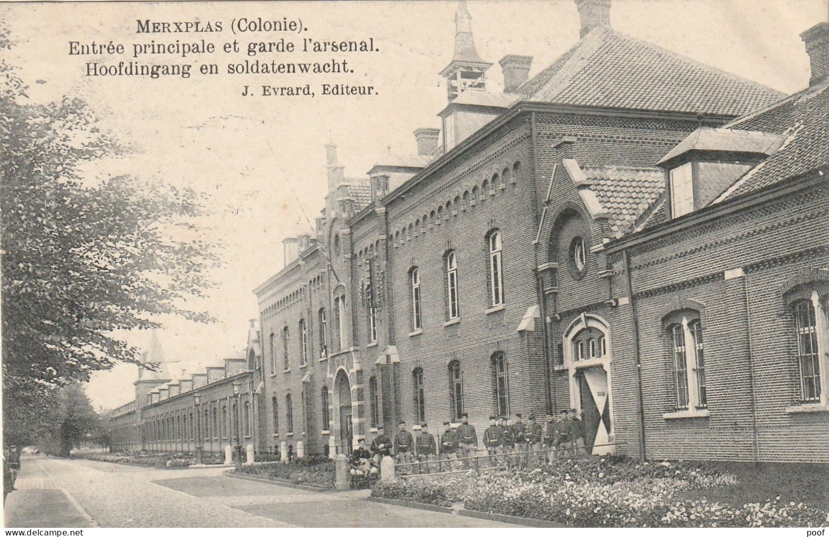 Merxplas / Merksplas ( Colonie ) : Hoofdingang En Soldatenwacht  --- 1910 - Merksplas