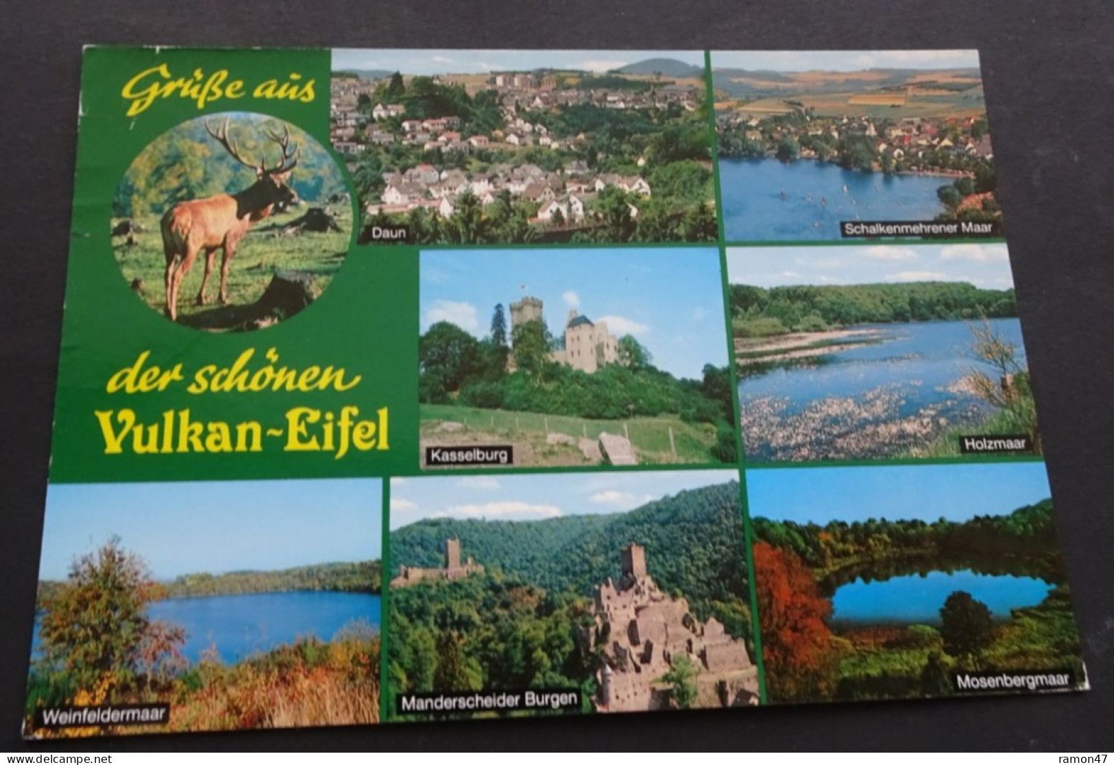 Grüsse Aus Der Schönen Vulkan-Eifel - Herst. U. Verlag Schöning & Co + Gebr. Schmidt - # Eifel 32 - Saluti Da.../ Gruss Aus...