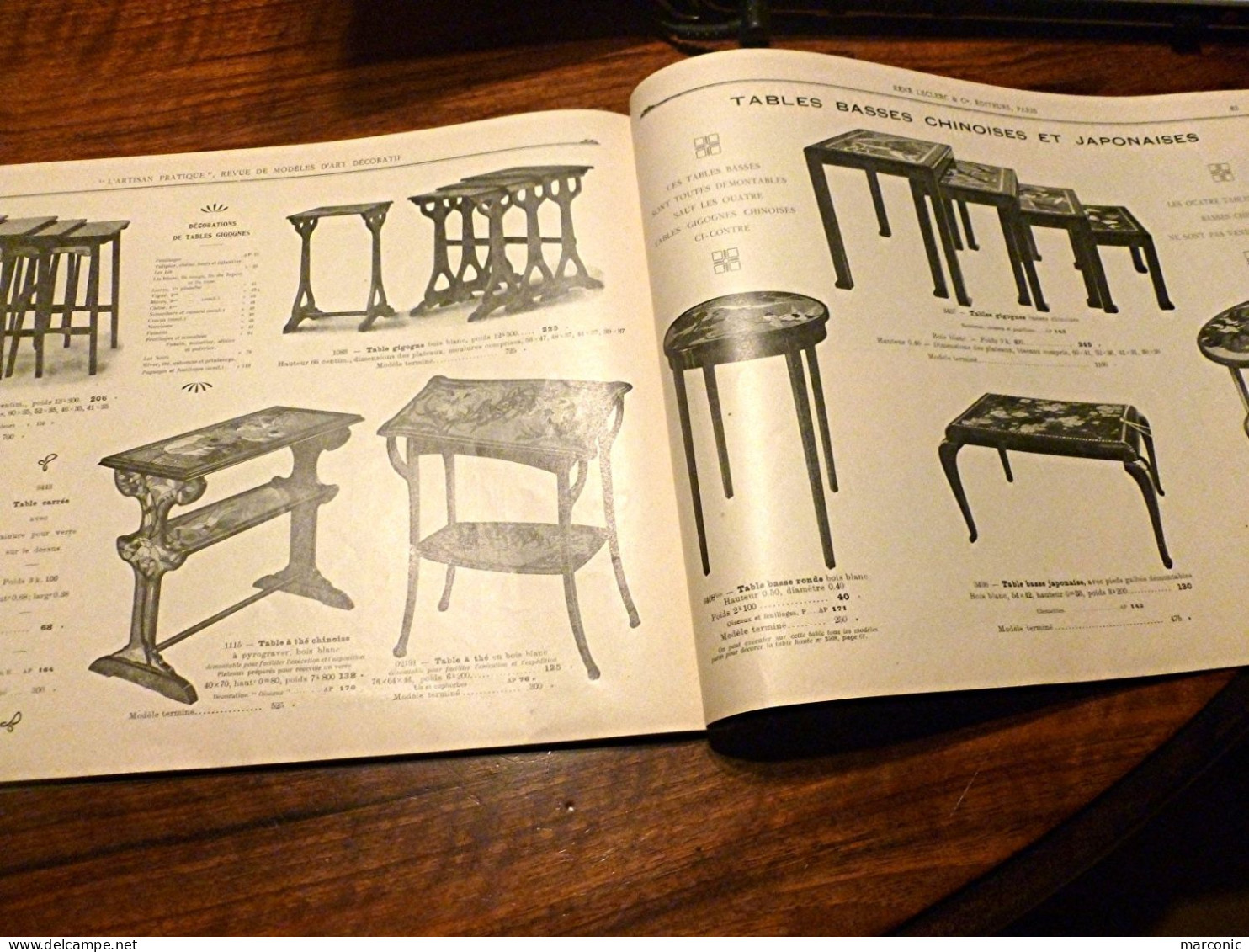 L'ARTISAN PRATIQUE Catalogue 1923 Fournitures Pour L'Art Décoratif - Décoration Intérieure