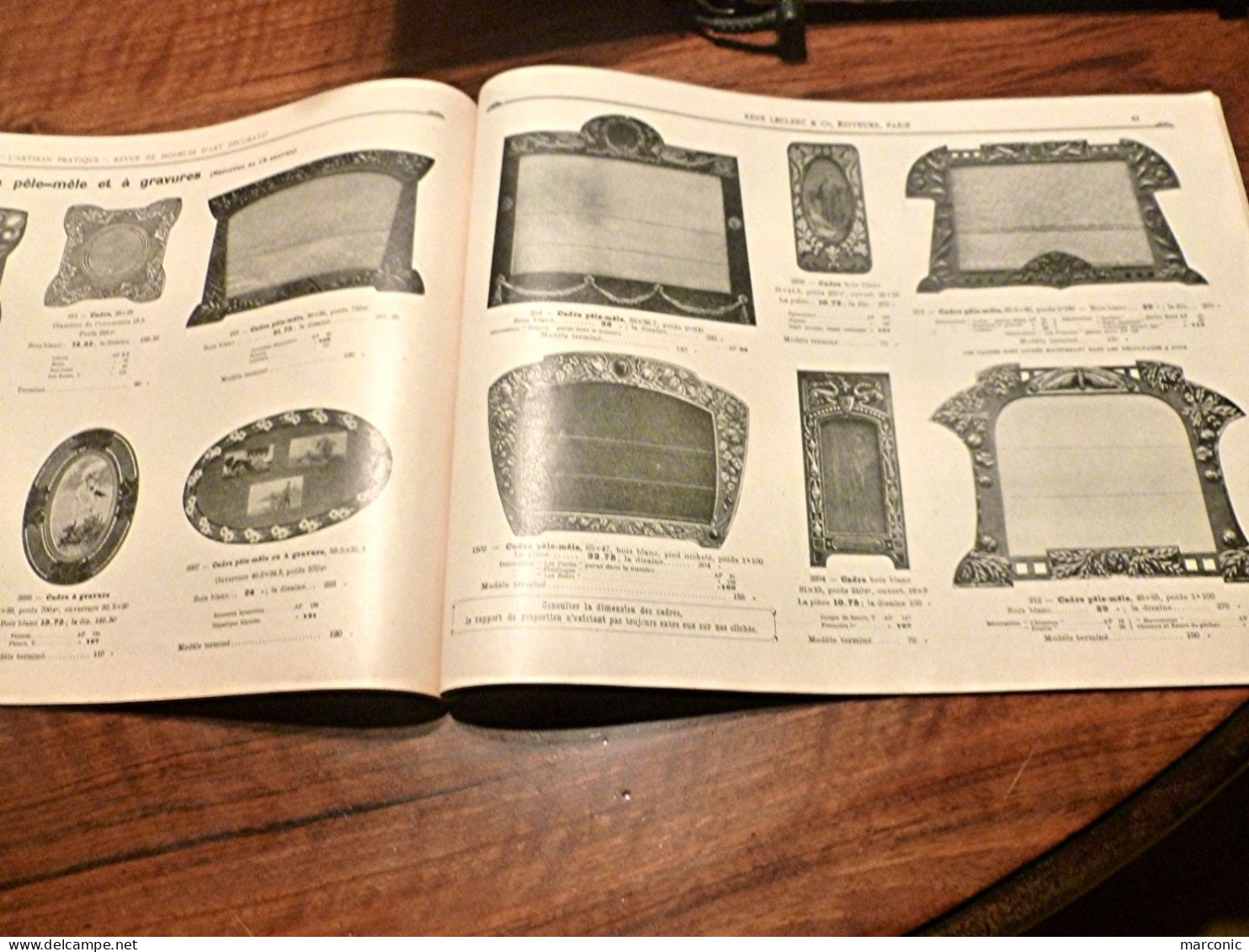 L'ARTISAN PRATIQUE Catalogue 1923 Fournitures Pour L'Art Décoratif - Décoration Intérieure